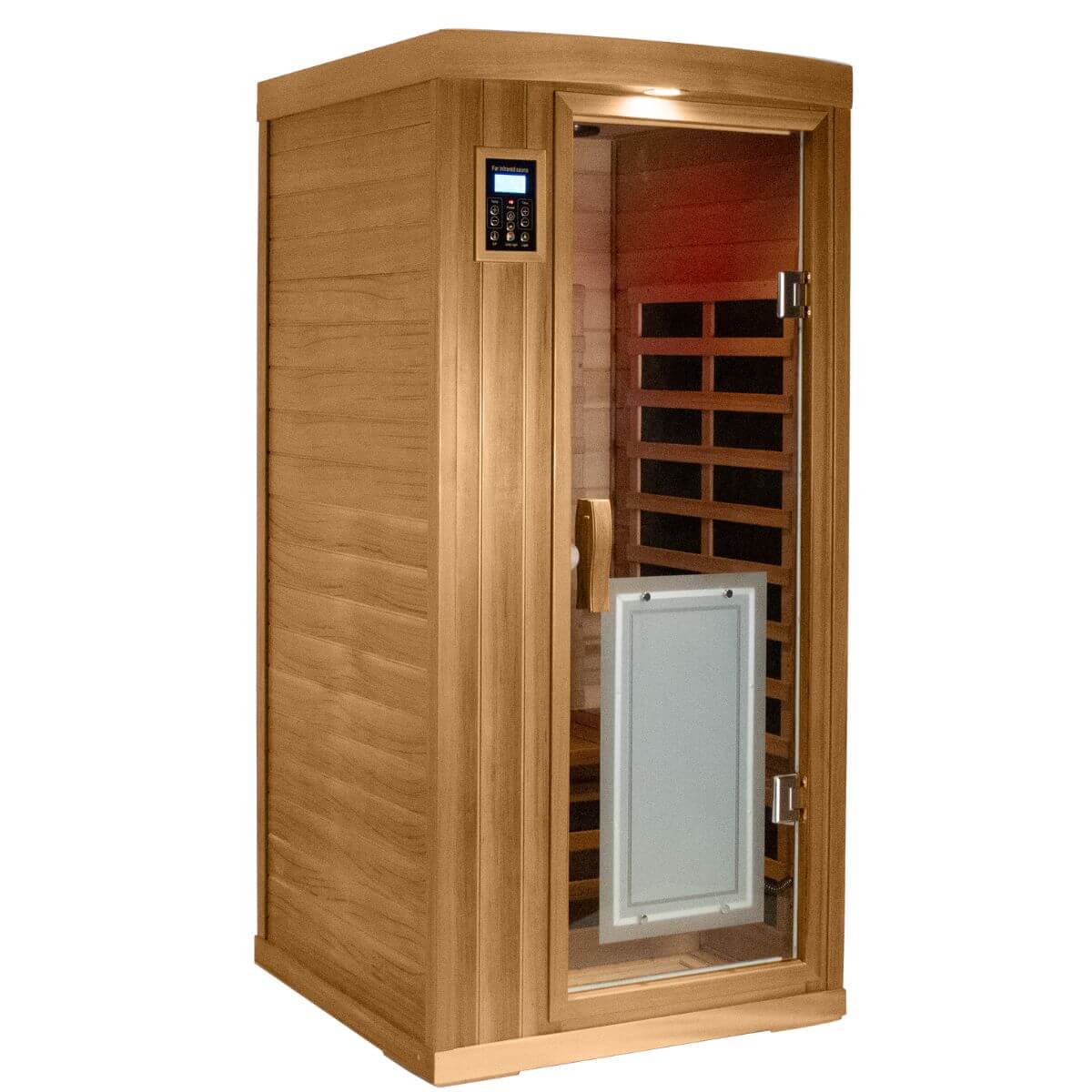 Maxwell-901BH 1 Person Ultra-Low EMF Far Infrared Sauna