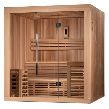 SAUNAONES® 5-6 PERSON TRADITIONAL STEAM SAUNA MODERN RELAX 3