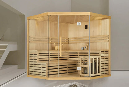 SAUNAONES® 5-6 People Traditional Steam Sauna Room Luxury 1