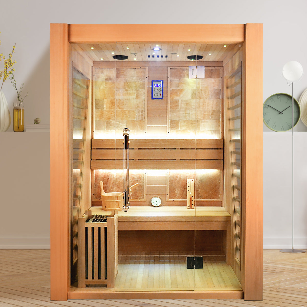 SAUNAONES® Traditional Steam Sauna Room Luxury 3