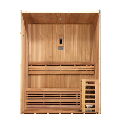 SAUNAONES® 2 Person Traditional Steam Sauna Modern Relax 1-in stock(Delivered in 20-25 days.)