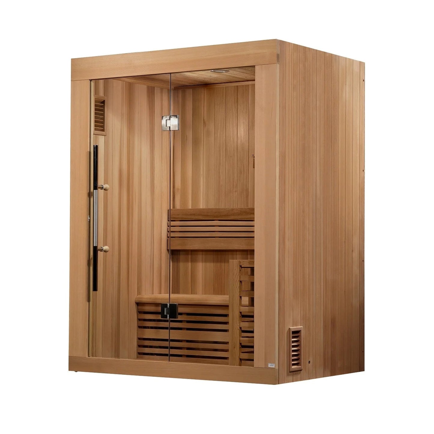 SAUNAONES® 2 Person Traditional Steam Sauna Modern Relax 1-in stock(Delivered in 20-25 days.)