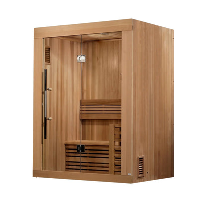 SAUNAONES® 2 Person Traditional Steam Sauna Modern Relax 1-in stock(Delivered in 20-25 days.)