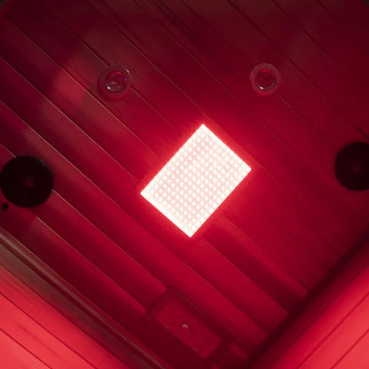 Wizzisauna SR07 2 Person Far Infrared Sauna Red Cedar