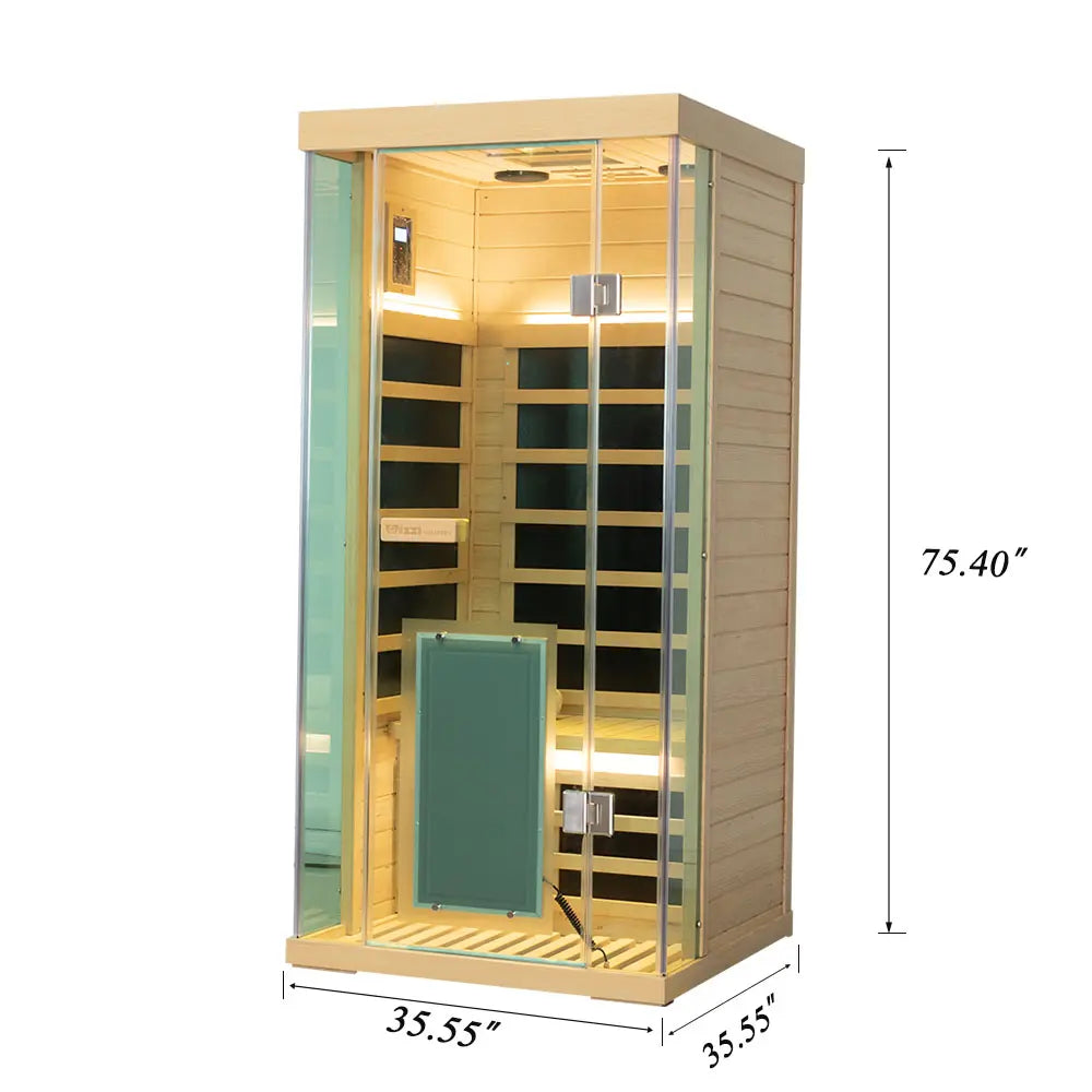 Wizzisauna SH01 1 Person Far Infrared Sauna