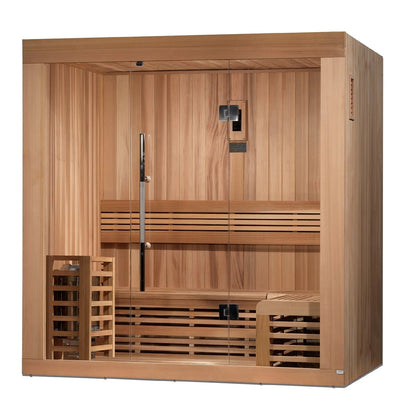 SAUNAONES® 3 PERSON TRADITIONAL STEAM SAUNA MODERN RELAX 2