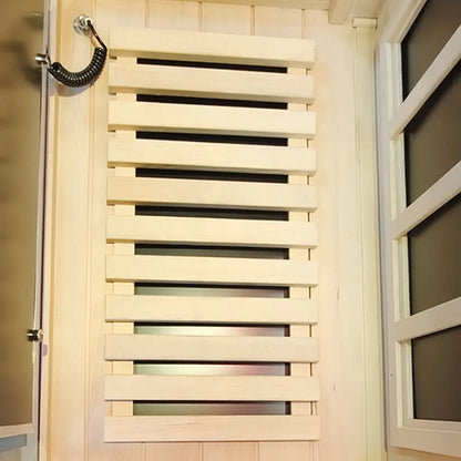 Wizzisauna 909MH Mini 1 Person Far Infrared Sauna Hemlock