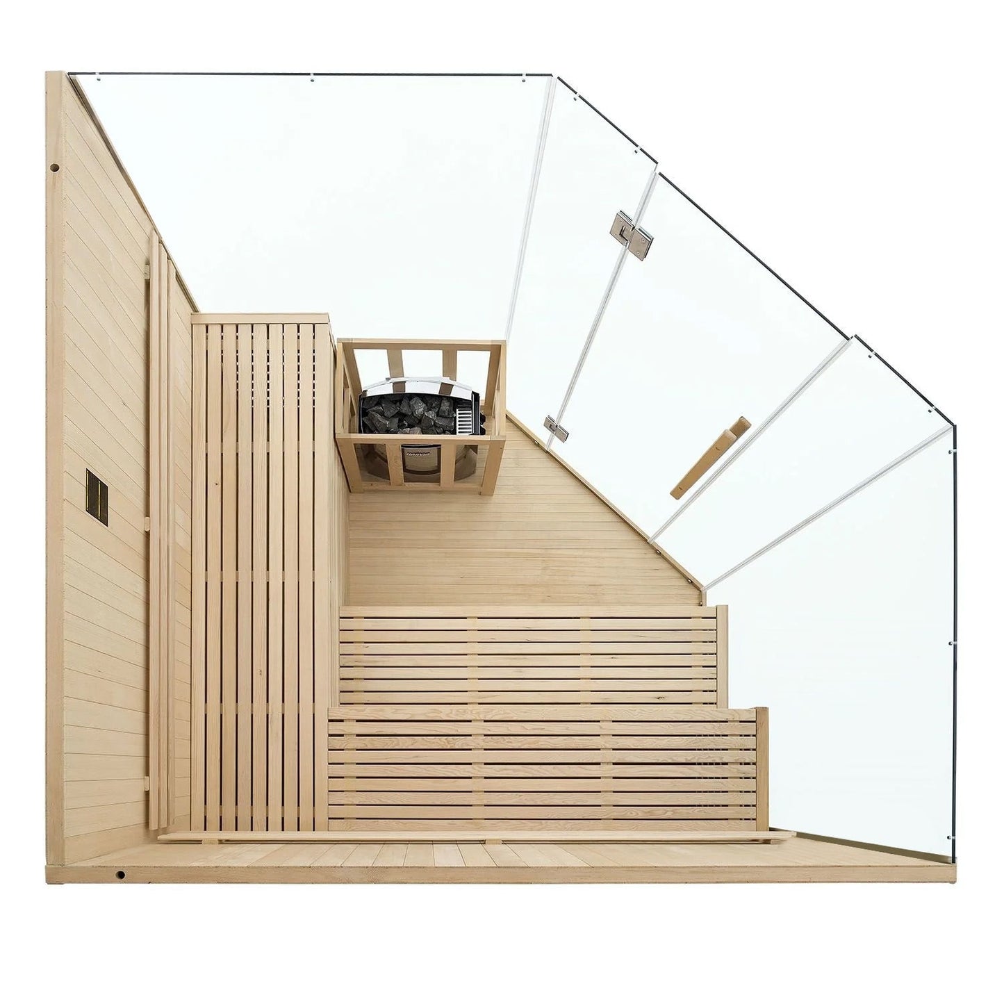 SAUNAONES® 5-6 People Traditional Steam Sauna Room Luxury 1