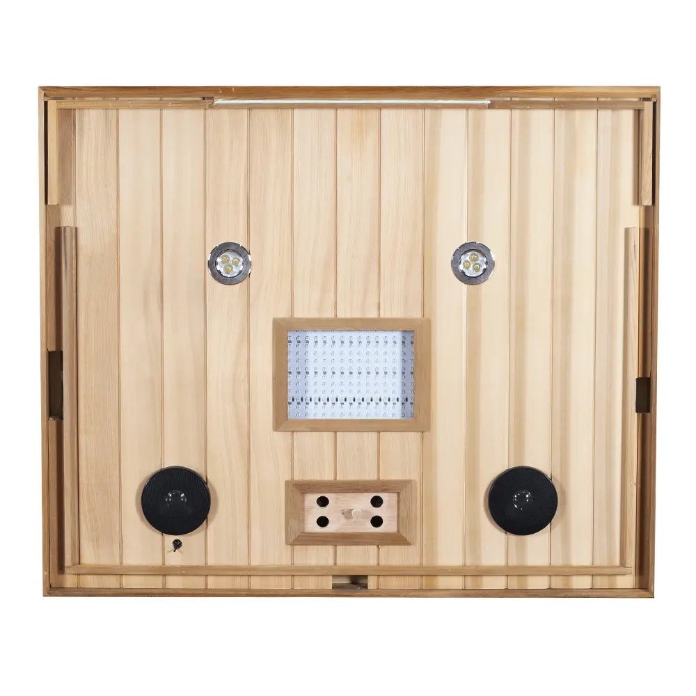 Wizzisauna SR02 2 Person Red Cedar Far Infrared Sauna