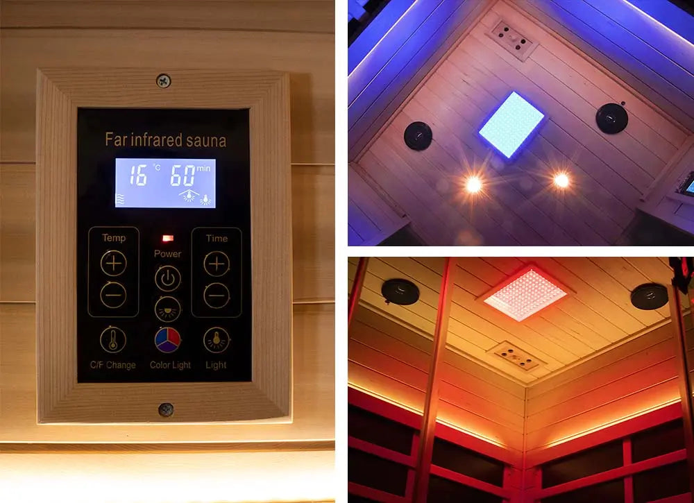 Wizzisauna SH07 2 Person Far Infrared Sauna