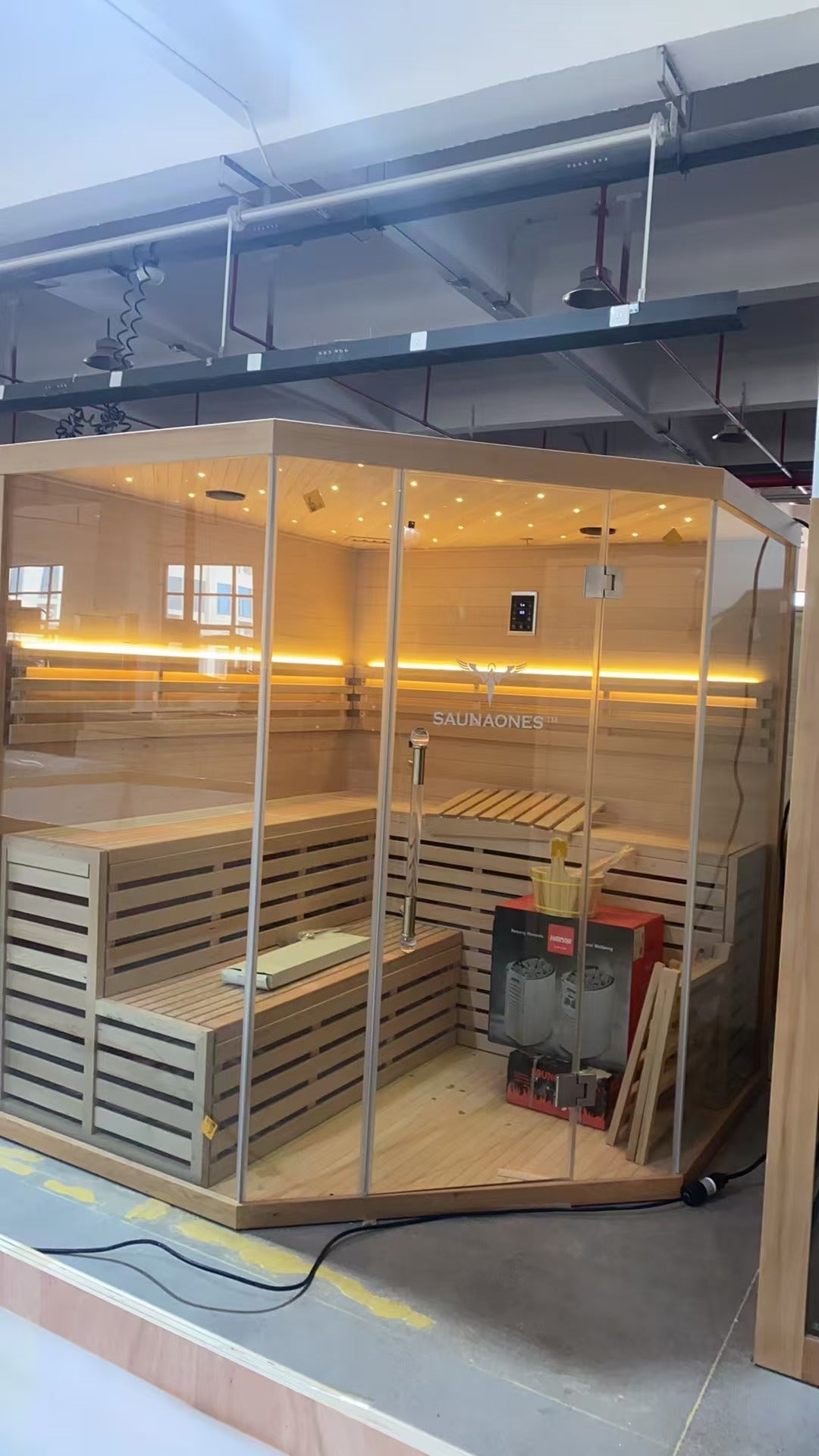 SAUNAONES® 5-6 People Traditional Steam Sauna Room Luxury 1