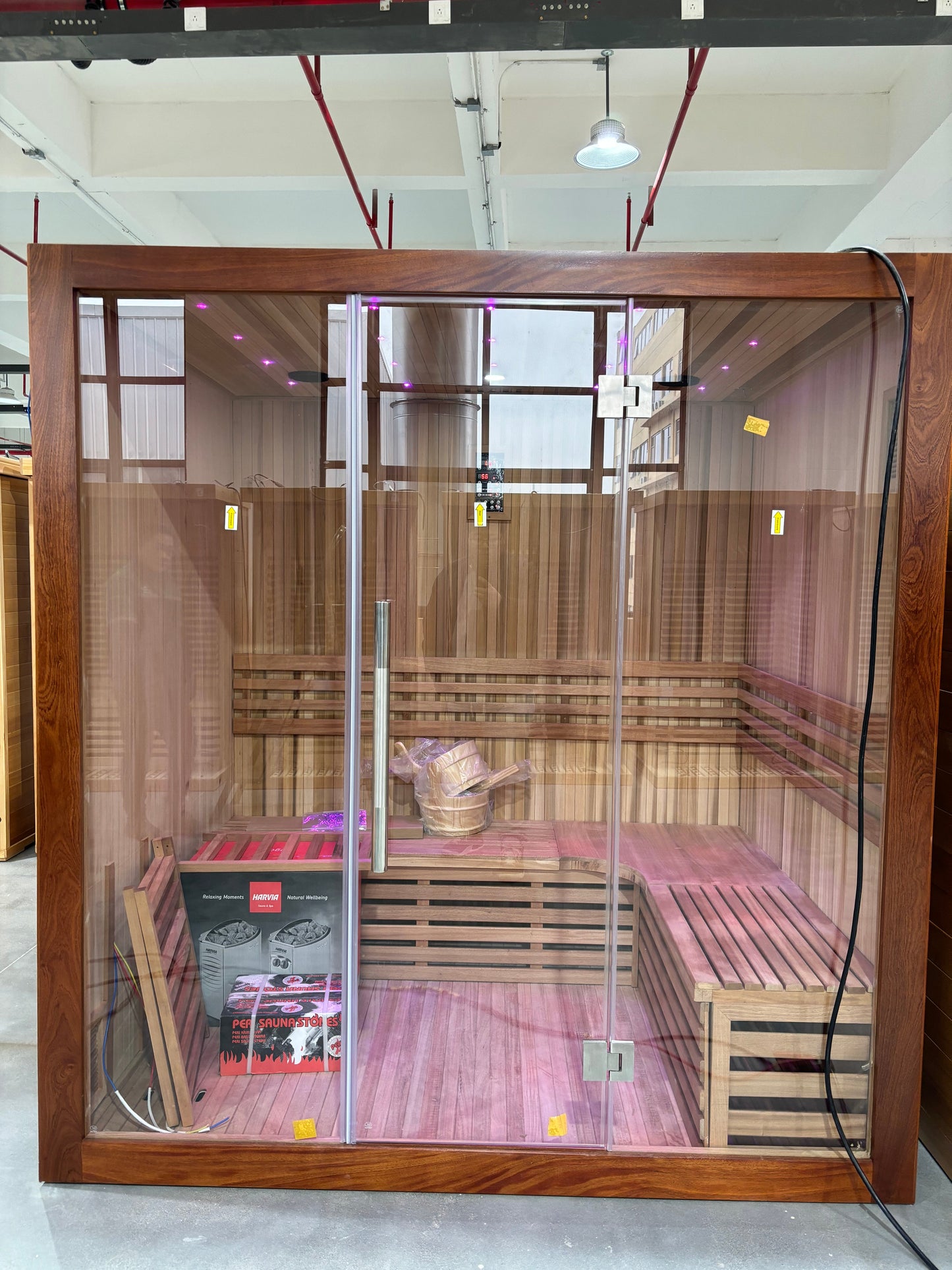 SAUNAONES® 3 PERSON TRADITIONAL STEAM SAUNA MODERN RELAX 2