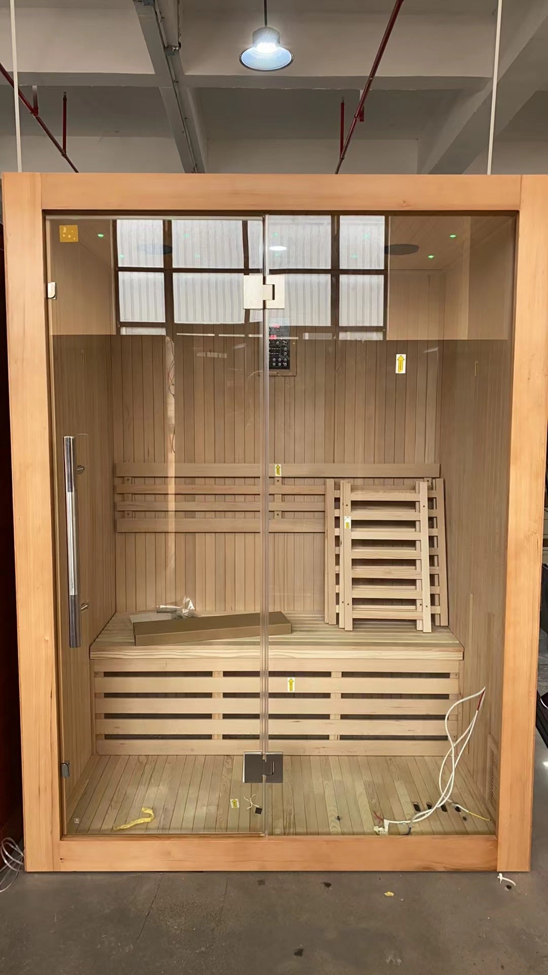 SAUNAONES® 2 Person Traditional Steam Sauna Modern Relax 1-in stock(Delivered in 20-25 days.)