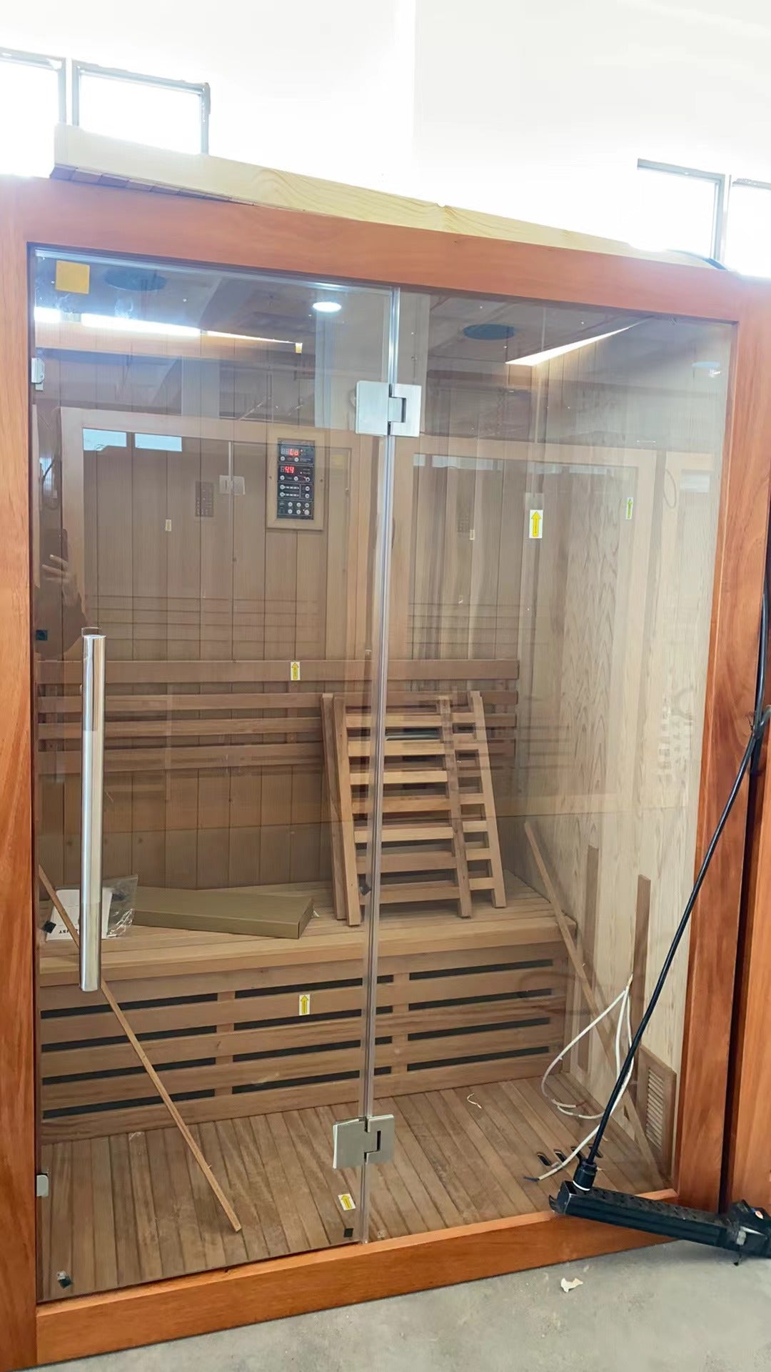 SAUNAONES® 2 Person Traditional Steam Sauna Modern Relax 1-in stock(Delivered in 20-25 days.)