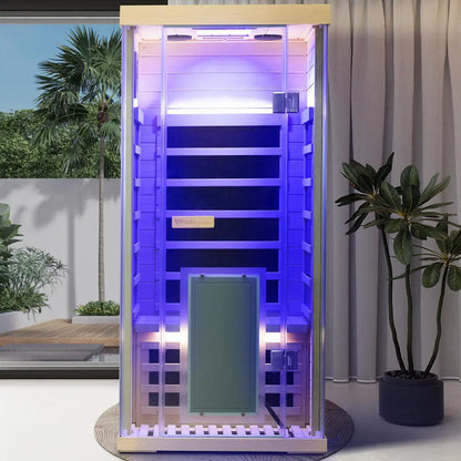 Wizzisauna SH01 1 Person Far Infrared Sauna