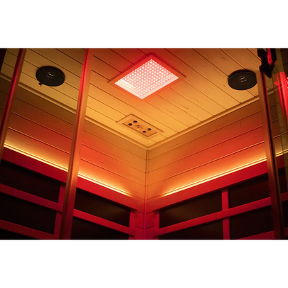 Wizzisauna SR07 2 Person Far Infrared Sauna Red Cedar