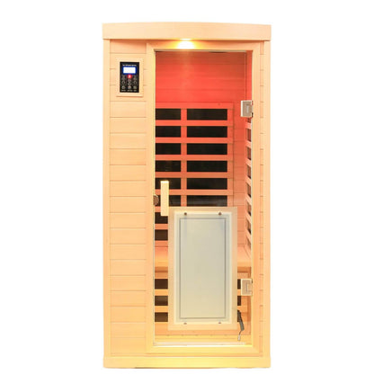 Maxwell-901BH 1 Person Ultra-Low EMF Far Infrared Sauna