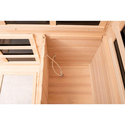 Maxwell-901BH 1 Person Ultra-Low EMF Far Infrared Sauna