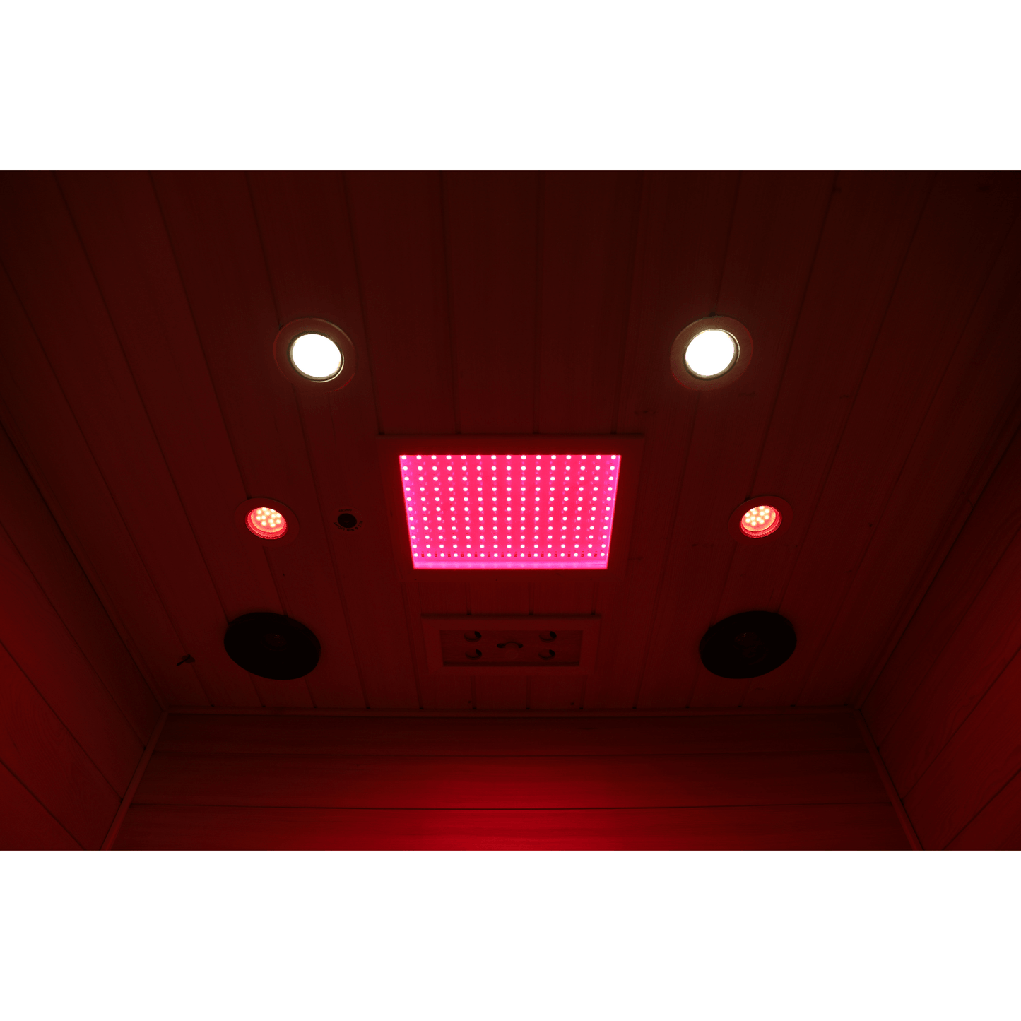 Maxwell-902BH 2 Person Ultra-Low EMF Far Infrared Sauna (Enhanced with Red Light Therapy)
