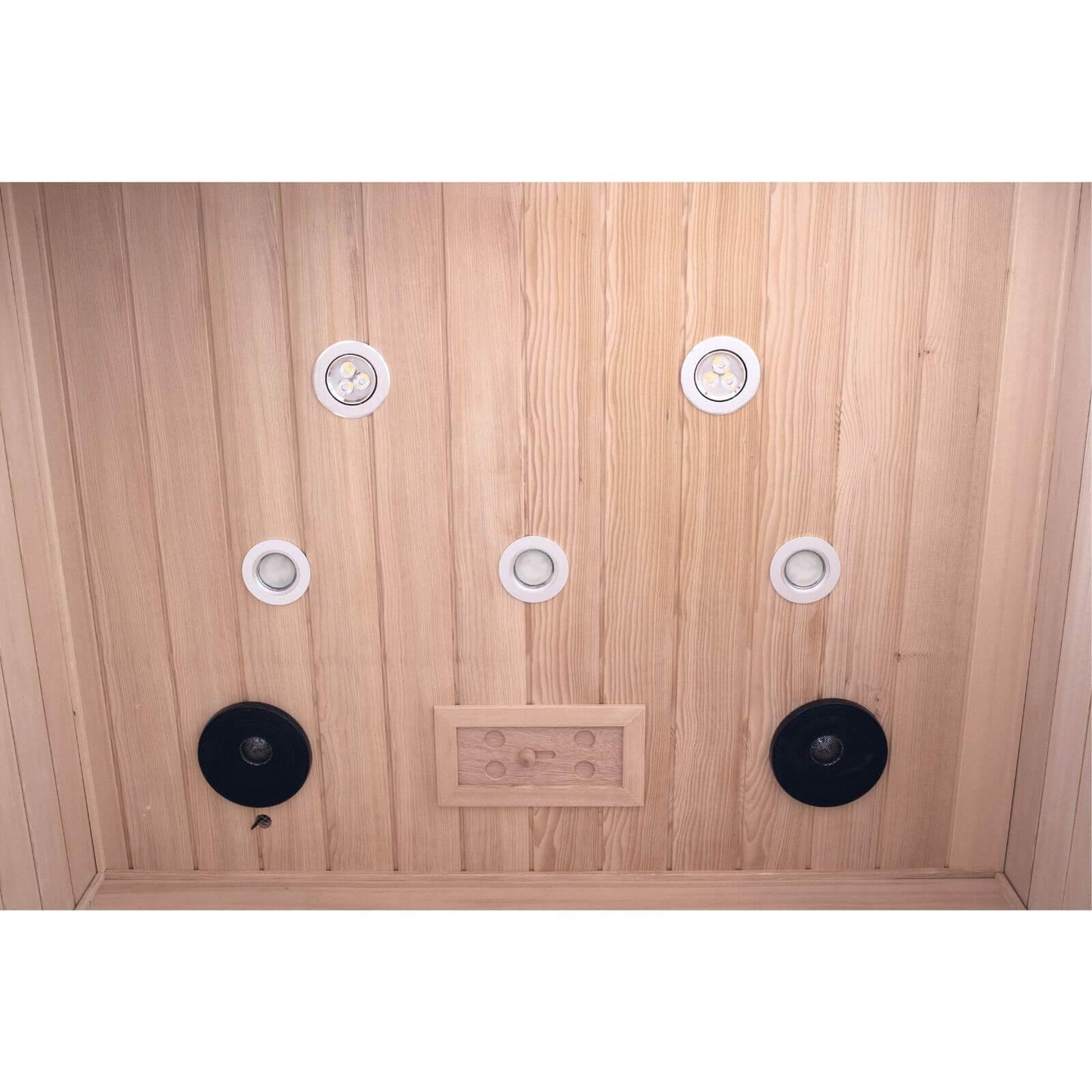 Maxwell-902BH 2 Person Ultra-Low EMF Far Infrared Sauna (Enhanced with Red Light Therapy)