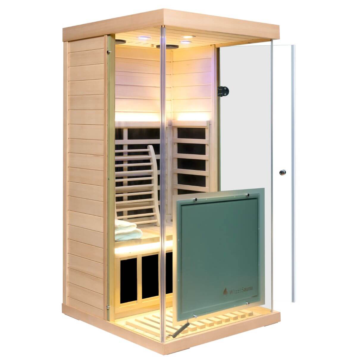 Maxwell-909XH/R 1 Person Ultra-Low EMF Far Infrared Sauna | While Supplies Last