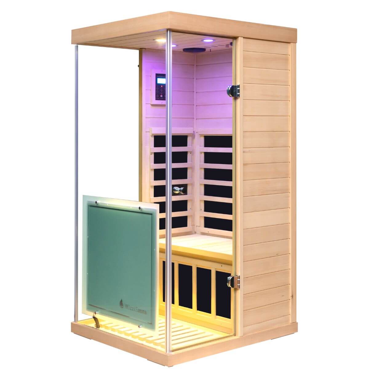 Maxwell-909XH/R 1 Person Ultra-Low EMF Far Infrared Sauna | While Supplies Last