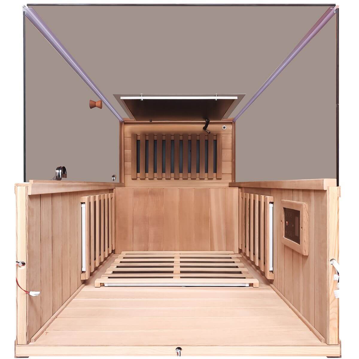 Maxwell-909XH/R 1 Person Ultra-Low EMF Far Infrared Sauna | While Supplies Last