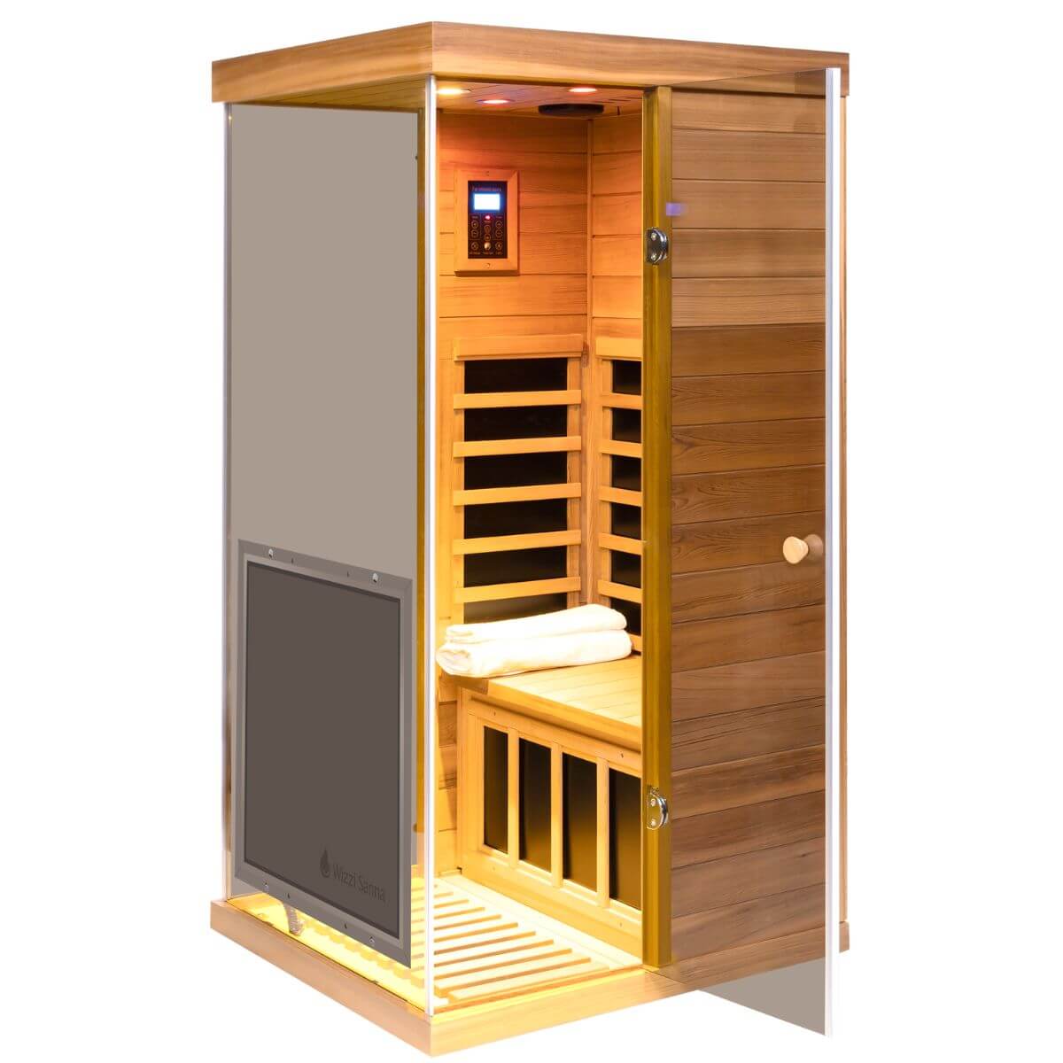 Maxwell-909XH/R 1 Person Ultra-Low EMF Far Infrared Sauna | While Supplies Last