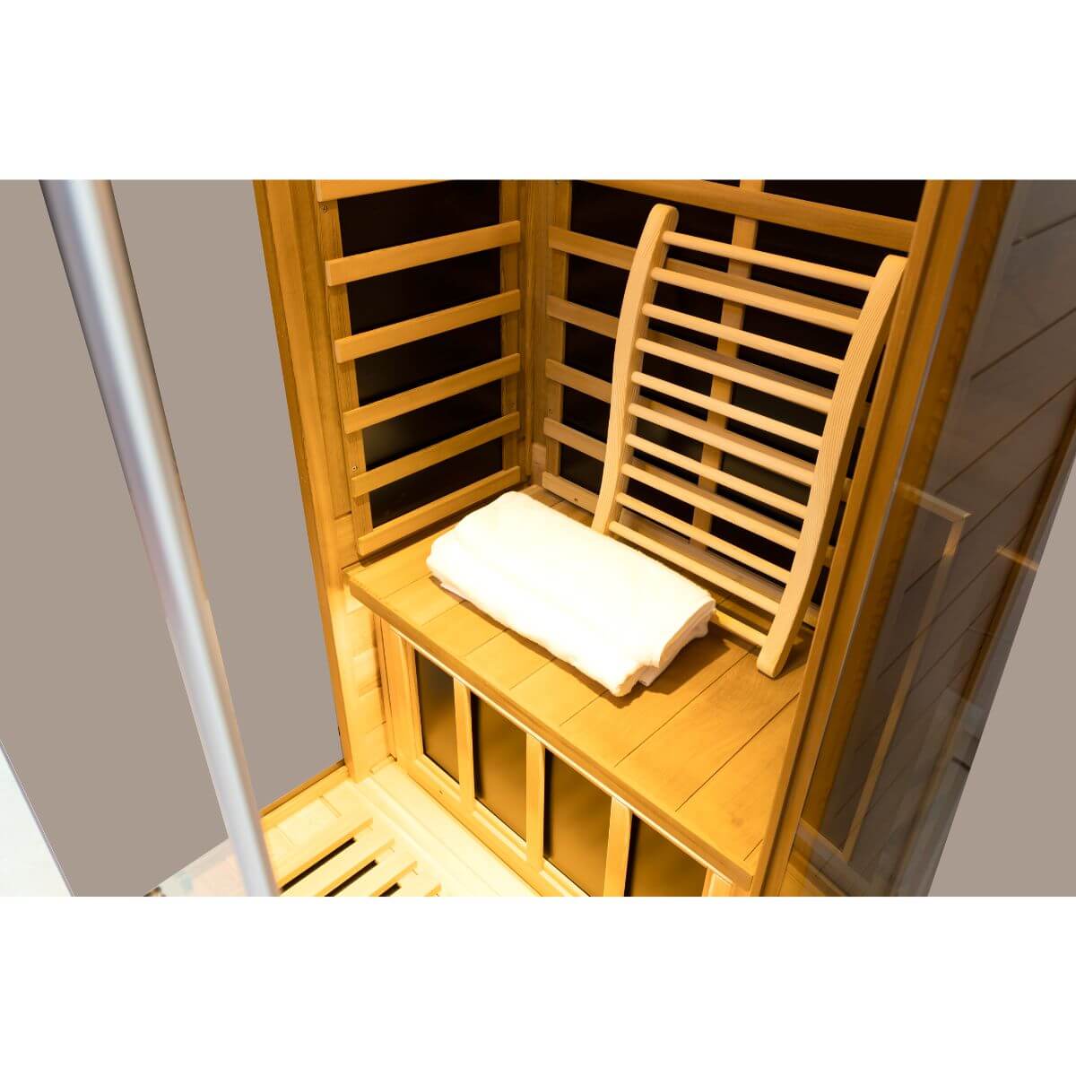 Maxwell-909XH/R 1 Person Ultra-Low EMF Far Infrared Sauna | While Supplies Last