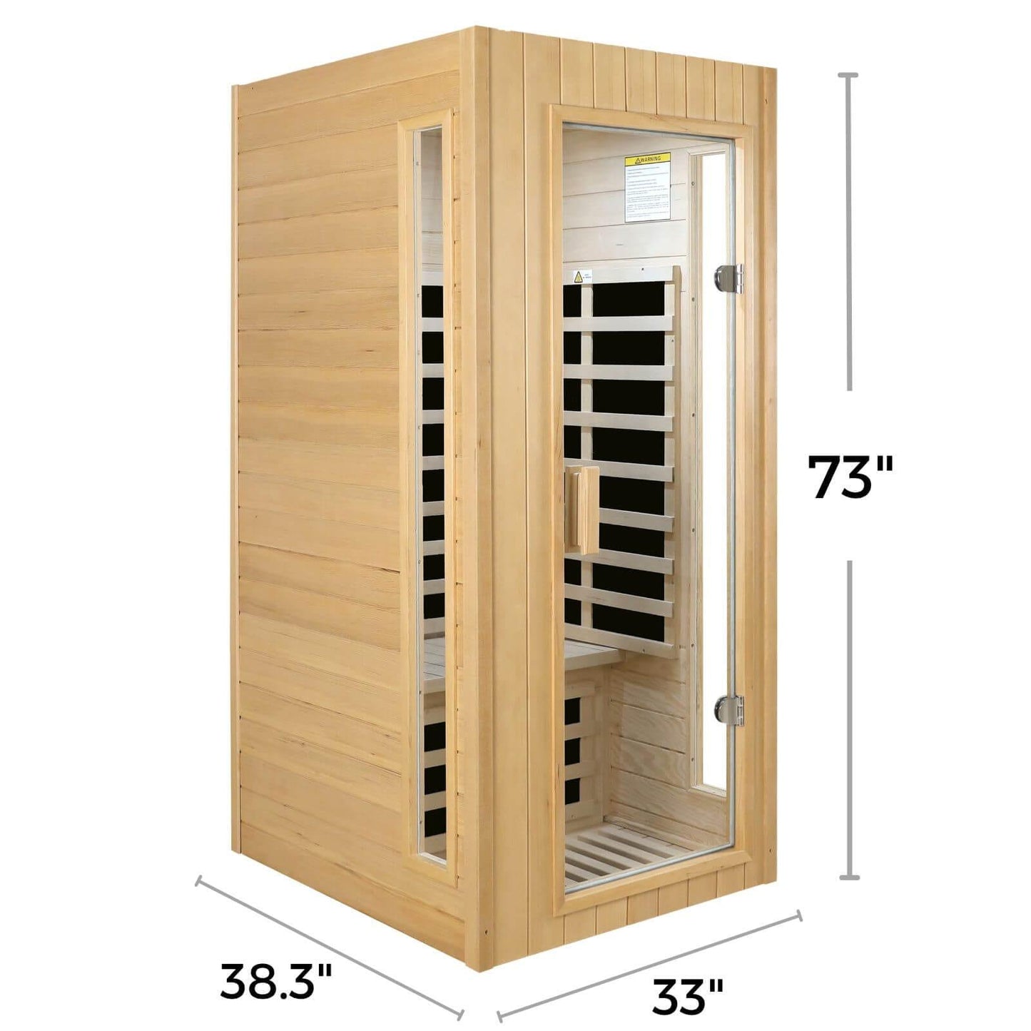 Purity-901GHC 1 Person Far Infrared Sauna