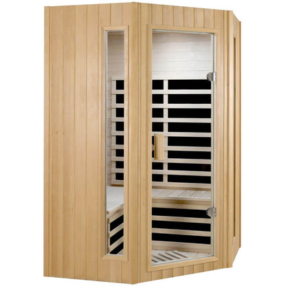 Sold Out | Purity-907GHC Corner 2 Person Far Infrared Sauna | Restocking Expected in Mid-March